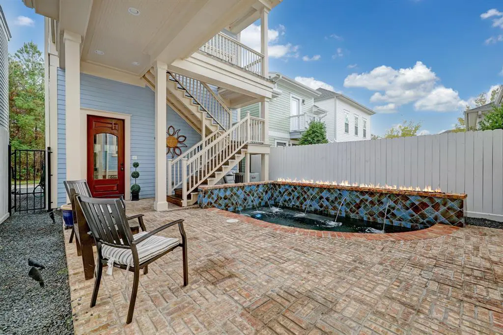 At 11 Southern Coast Drive, the backyard features a private dipping pool. 