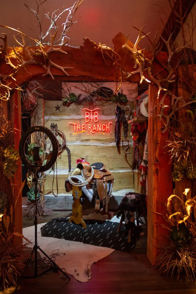 Interiors of the saloon at The Ranch Steakhouse & Saloon at Rodeo Houston.  (Photo by Jenn Duncan)