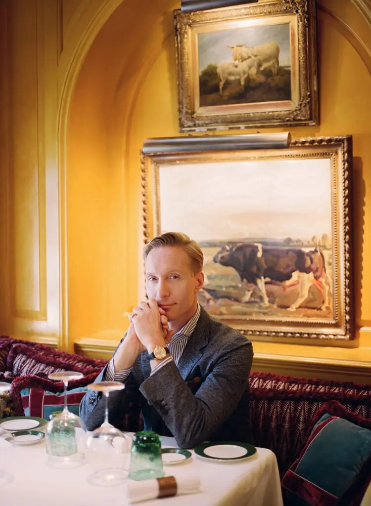 Designer Martin Brudnizki. (Courtesy Auberge Resorts)