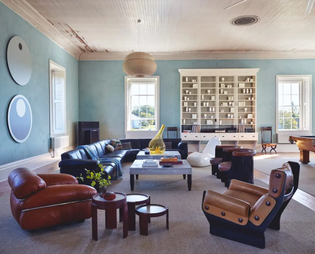 Oddfellows, Maine, from the book John Ike: 9 Houses / 9 Stories: An Architect and His Vision (Vendome). (Photo by Richard Powers with Anita Sarsidi)
