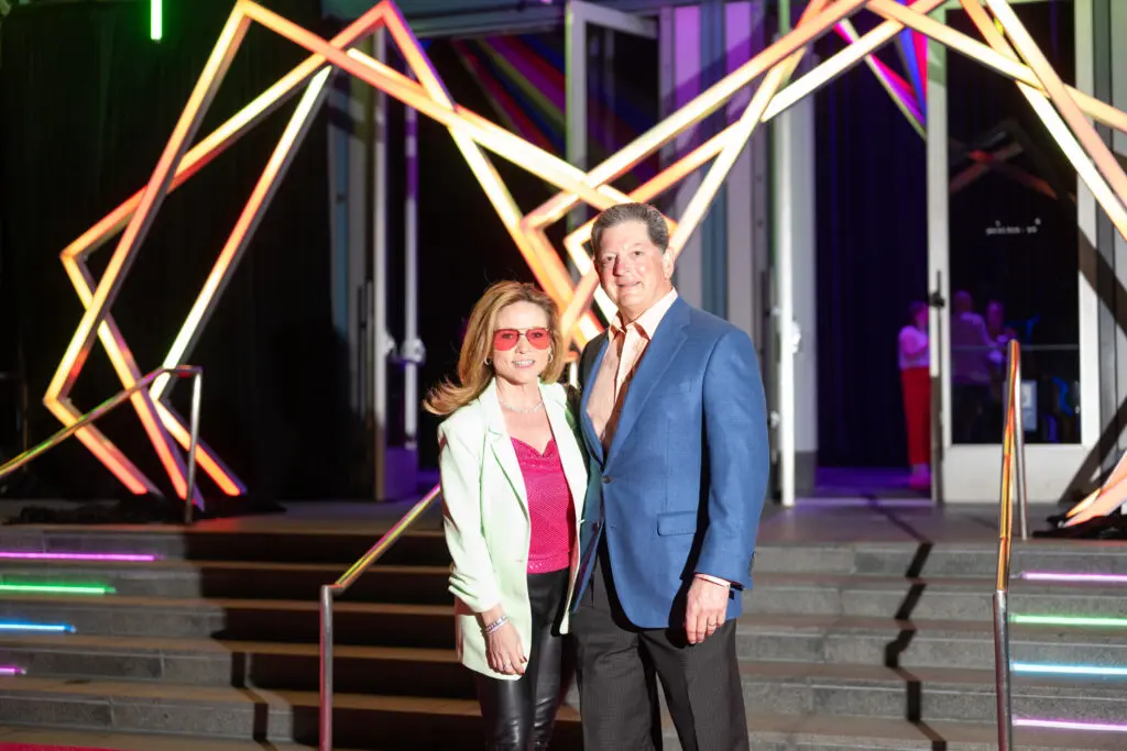 Aimee & Wynne Snoots at the Houston Museum of Natural Science 'Big Energy!' gala. (Photo by Daniel Ortiz)