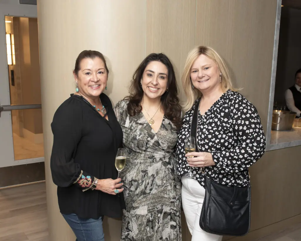 Lisa Welch, Virginia Acosta, and Barbara Dela Cruz. (Photo by Tamytha Cameron)