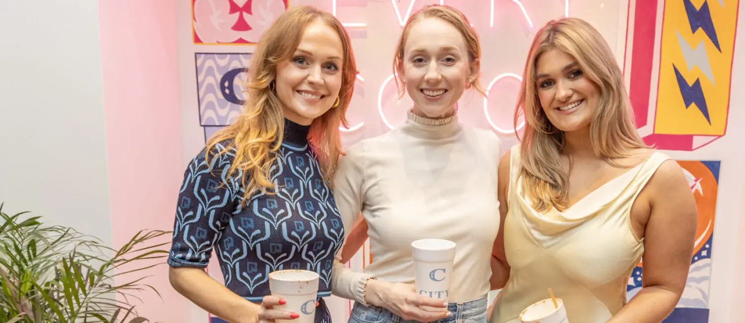 Caroline Sage, Elizabeth McLaurin and Grace Margaret Berndt (Photo by Jordan Geibel)