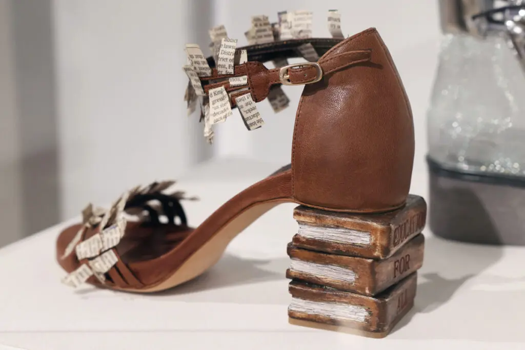 Walk this Way highlights women's stories through their footwear, showcasing history’s movers and shakers and the moments that defined them.