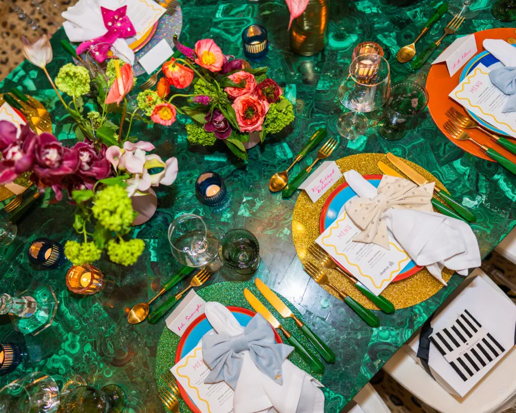 Fun and festive placemats  (Photo by Cassidy Brown)