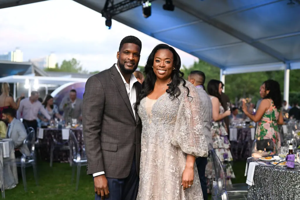 Darron & Tiffany Roland at Memorial Hermann's Dancing in the Moonlight fundraiser (Photo by Daniel Ortiz)