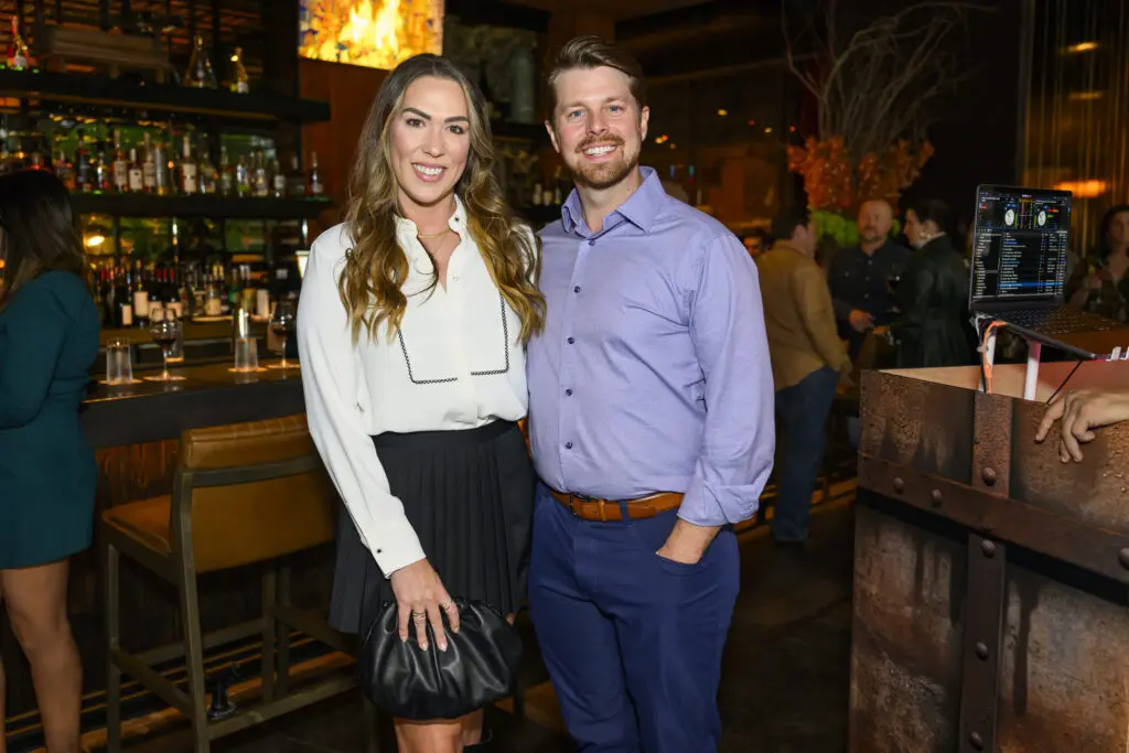 Disney & Max Harris at the grand opening of Ben Berg's latest concept, Prime 131, a live-fire and sushi restaurant  (Photo by Michelle Watson, Catchlightgroup.com)