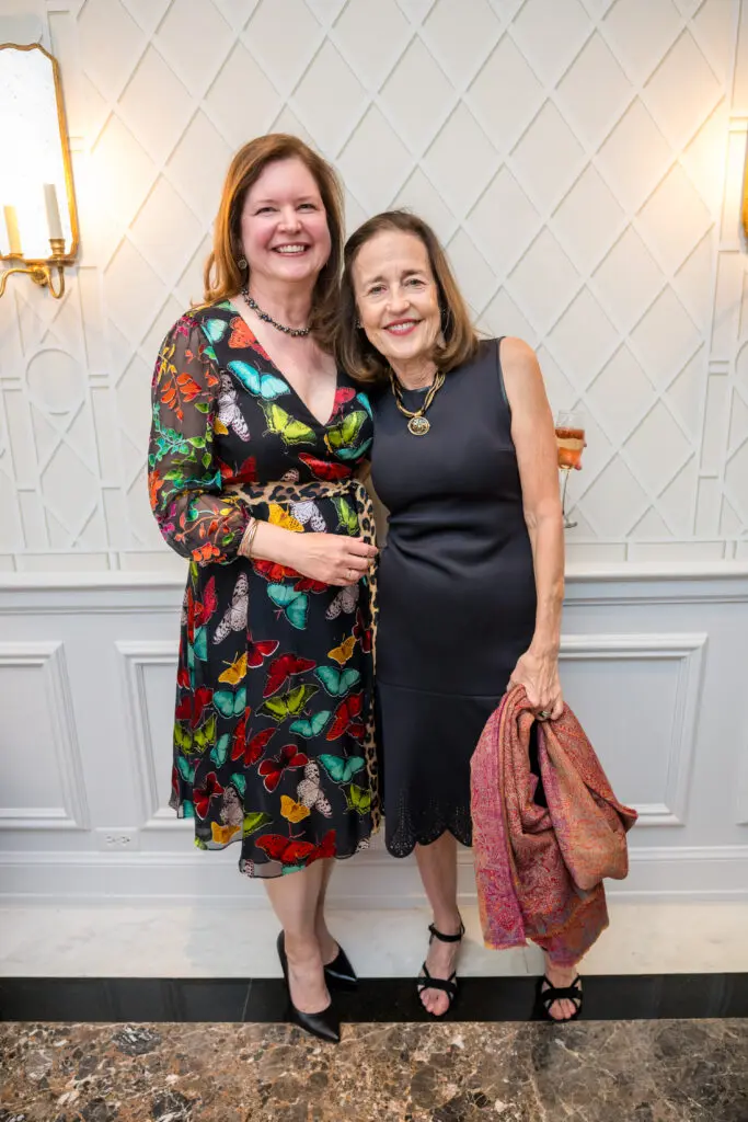 Doreen Stoller, Andrea White at Inprint's Poets & Writers Ball. (Photo by CJ Martin of RM Photography)
