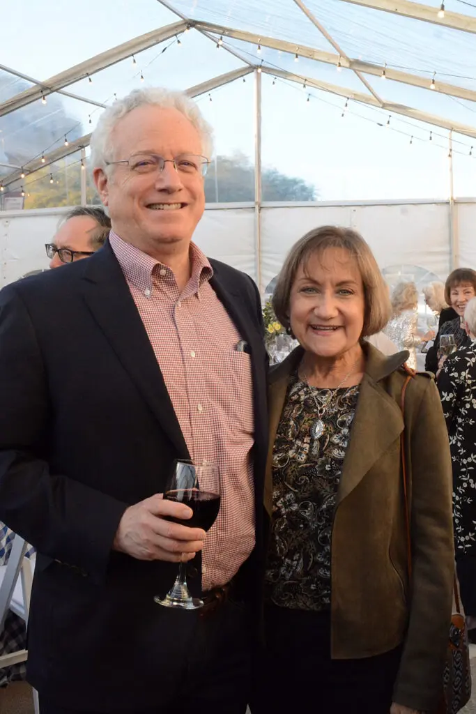 Leland Dushkin and wife Jeri Dushkin of The Woodlands. Leland Dushkin, is a YTA board member and a former president of the Montgomery County Community Foundation. (Photo by David Hopper)

