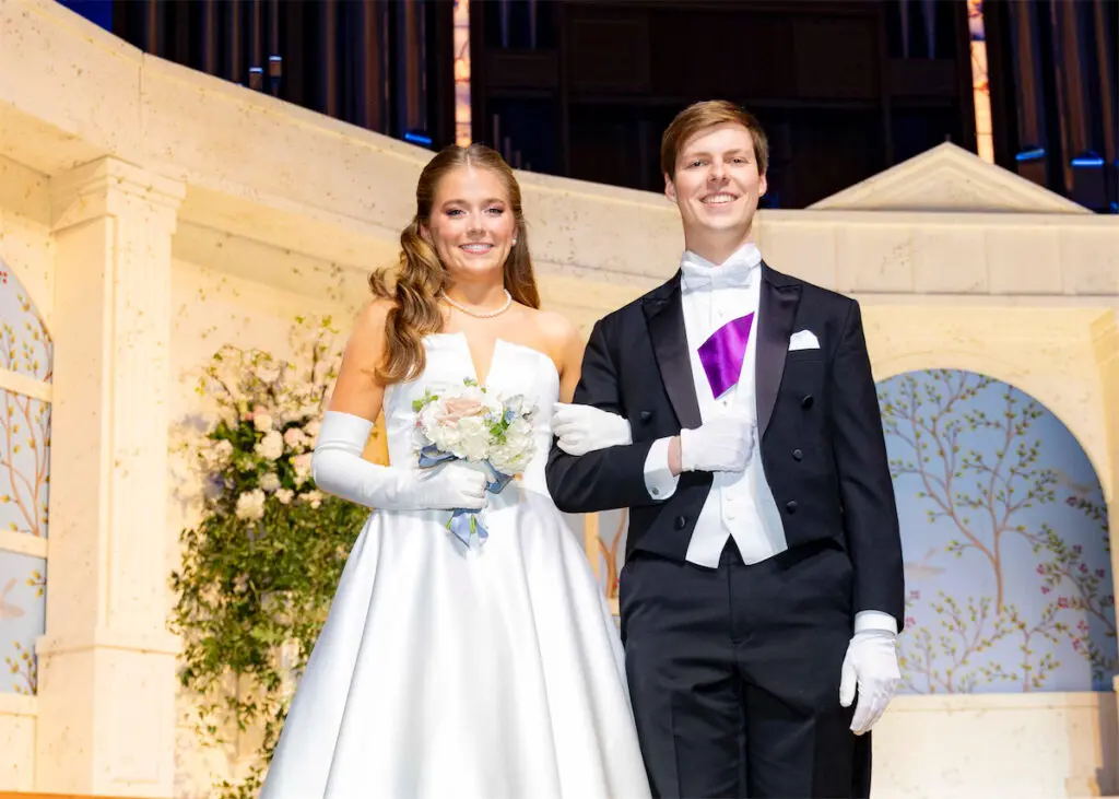 Ellie Gidden and Luke Griggs (Photo by James French Photography)