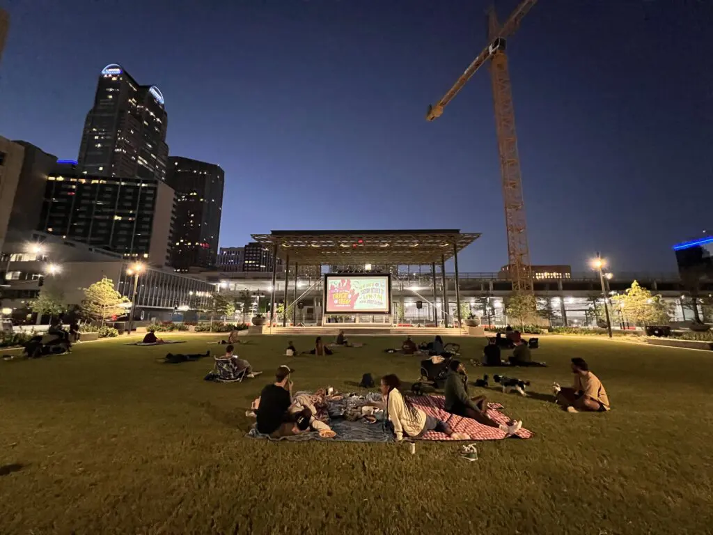 Join DDI for a movie under the stars at Main Street Garden.