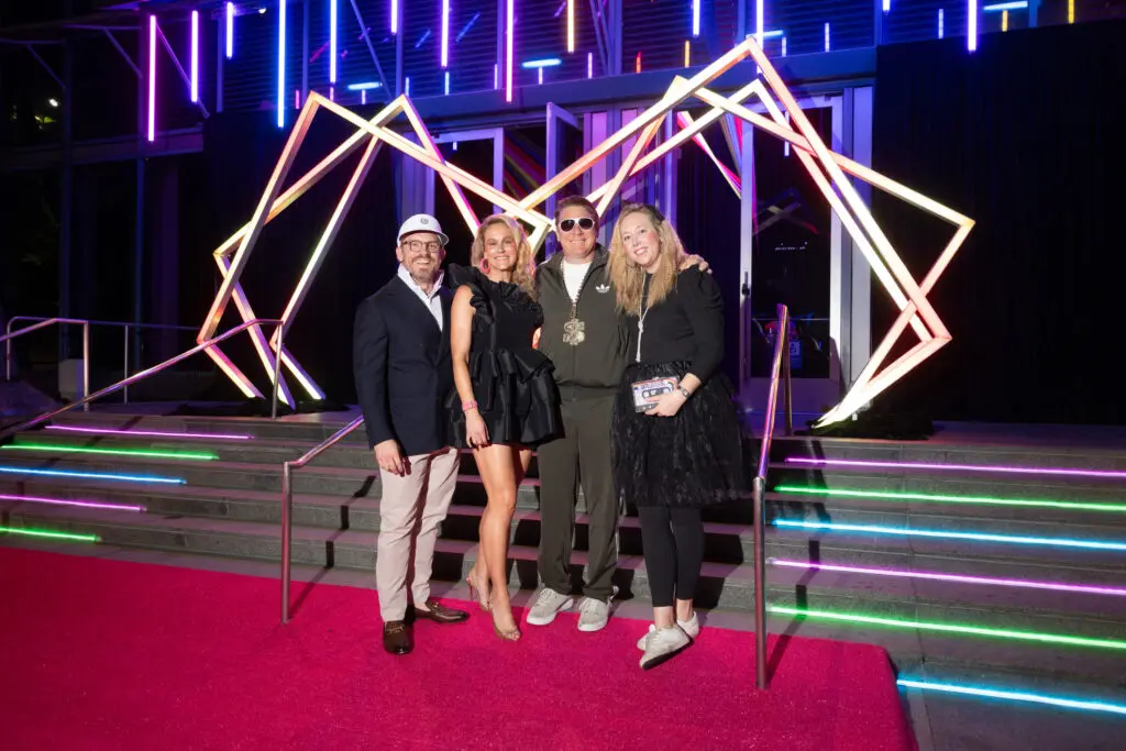 Jimmy & Whitney Hinton, Elizabeth & Robert Mann at the Houston Museum of Natural Science 'Big Energy!' gala. (Photo by Daniel Ortiz)