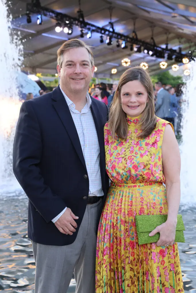Joel & Courtney Meadows at Memorial Hermann's Dancing in the Moonlight fundraiser (Photo by Priscilla Dickson)