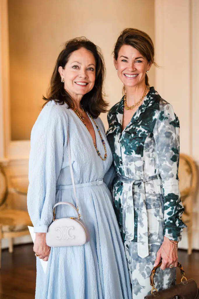 Karol Barnhart, Carson Seeligson at the seventh annual 'Build The Village' luncheon benefiting EMERGE . (Photo by Rob Greer)