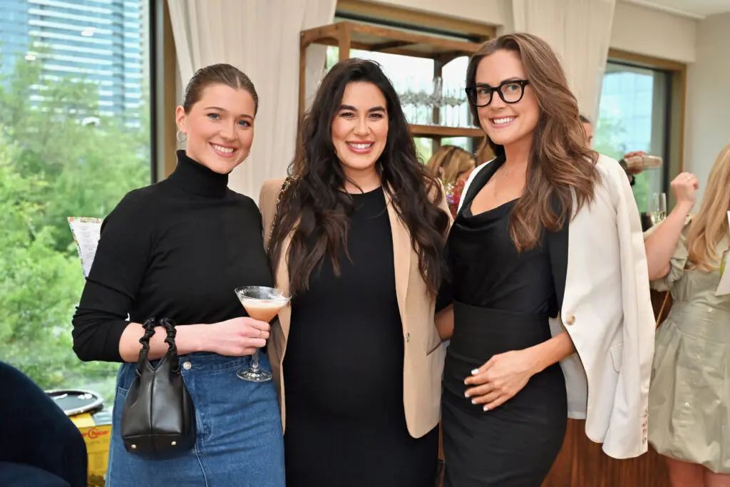 Kelly Finnerman, Tiffany LaRose, Lauren Paine at Zadok Jewelers Round Top Rendezvous (Photo by Alex Montoya.)