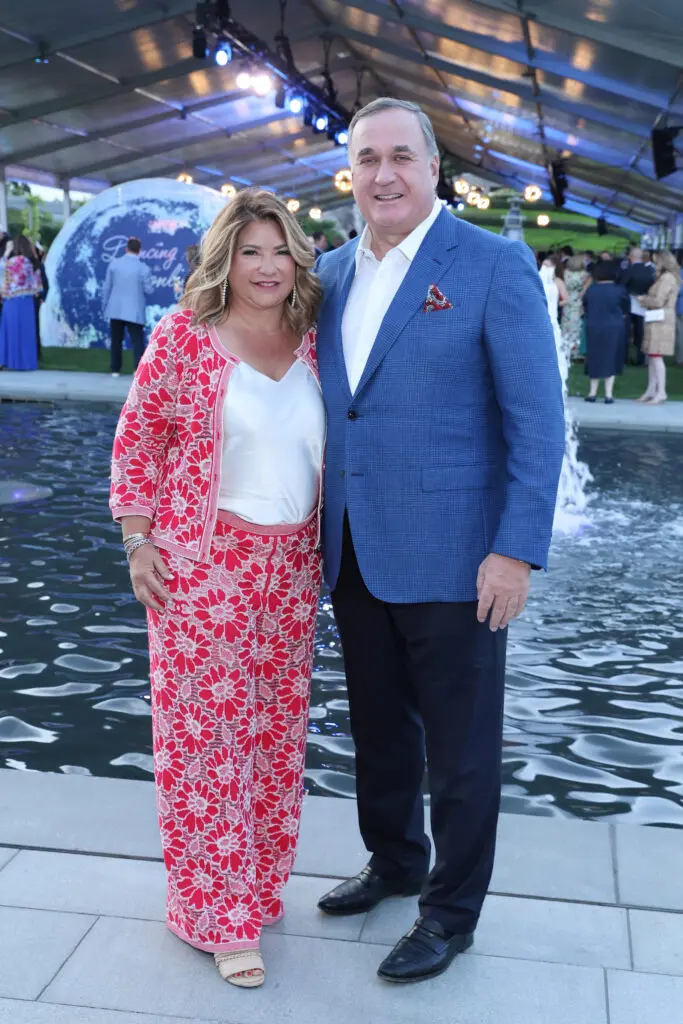 Leticia & Steve Trauber at Memorial Hermann's Dancing in the Moonlight fundraiser (Photo by Priscilla Dickson)