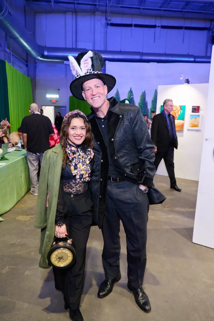 Lorena & Derrick Hibbard at Fresh Arts Wonder Ball (Photo by Charlie Horse Photography)