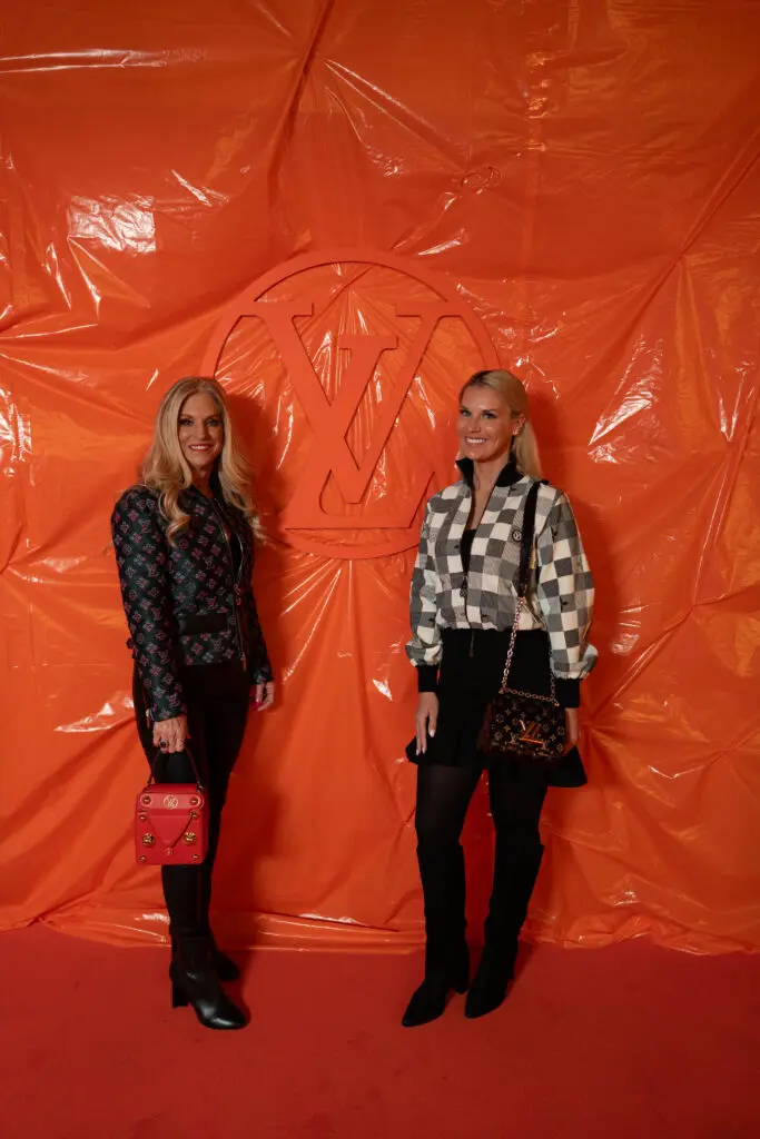 Louis Vuitton fashion fans at the Louis Vuitton 2024 Spring/Summer fashion presentation at POST Houston. (Courtesy Louis Vuitton; Image Megan Kay Photography)