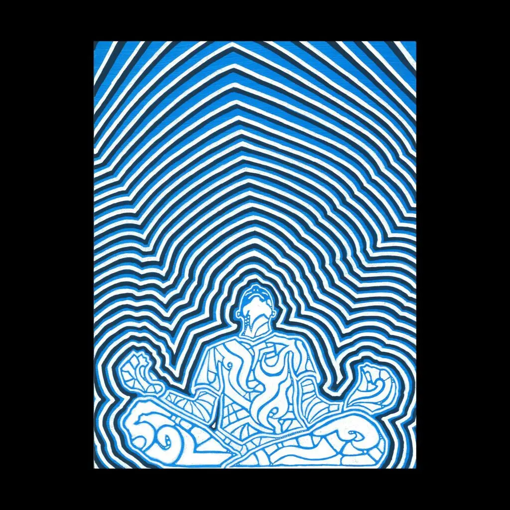 Meditation is an important part of artist Jeff Lung's world. (Photo courtesy of Jeff Lung)