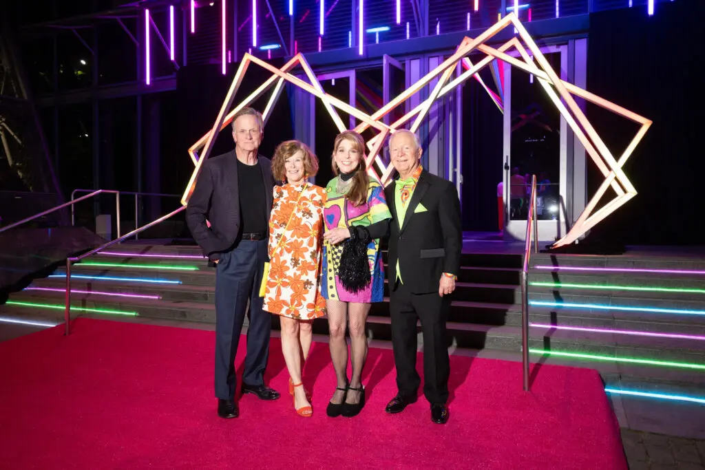 Marty & Liane Phillips, Lisa & John Walker at the Houston Museum of Natural Science 'Big Energy!' gala. (Photo by Daniel Ortiz)