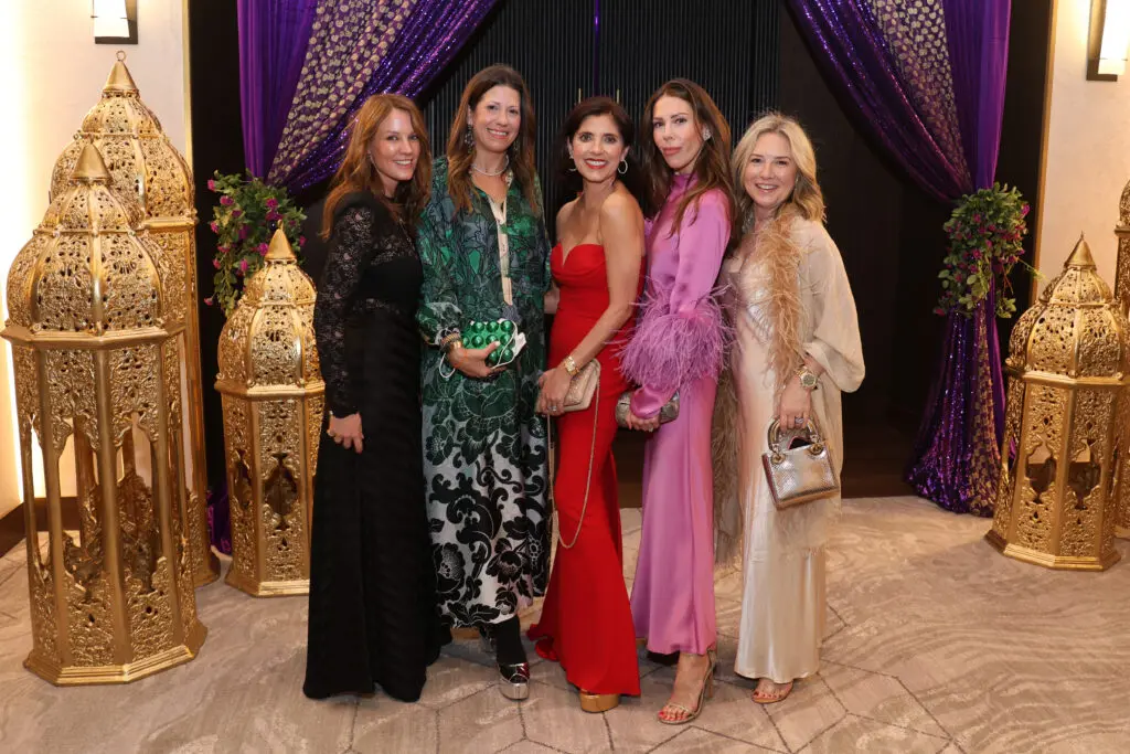 Noor Riddle, Ally Shell, Stacey Lindseth, Kendra Smith, Donae Chramosta at the Mercury gala (Photo by Priscilla Dickson)