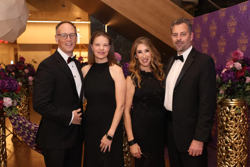 Mike & Jo Anne Donovan, Lesley Crawford & Gary Swagerty at the Mercury gala (Photo by Priscilla Dickson)