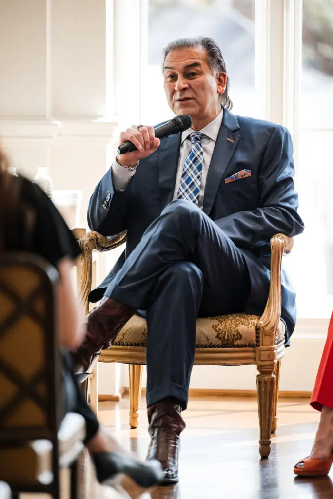 Rick Jaramillo at the seventh annual 'Build The Village' luncheon benefiting EMERGE. (Photo by Rob Greer)