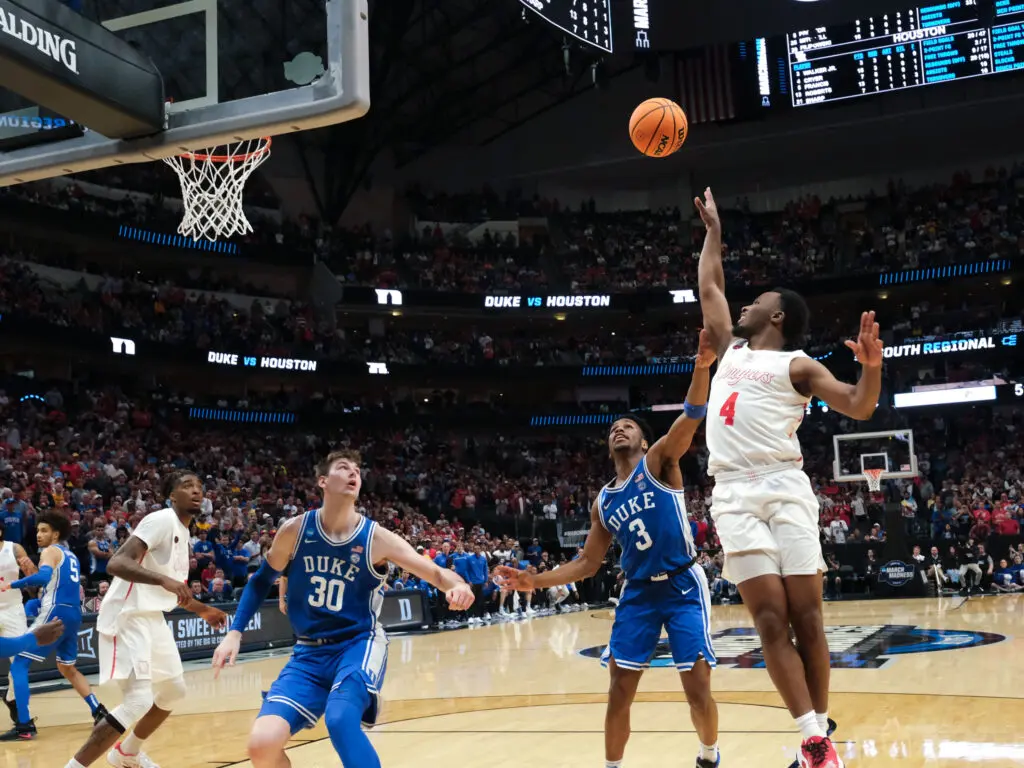 LJ Cryer tried to do everything he could to lift Houston. (Photo by F. Carter Smith)