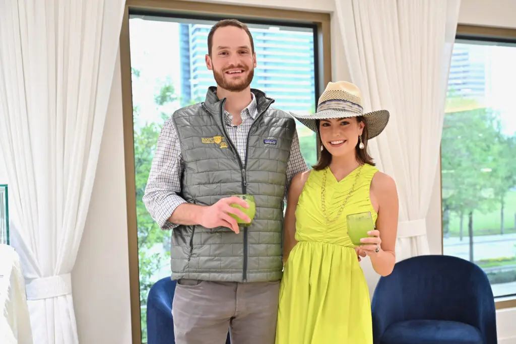 Thomas & Lily Barfield at Zadok Jewelers Round Top Rendezvous (Photo by Alex Montoya.)