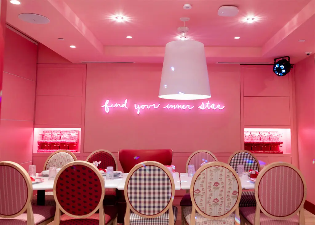 A private party space at the new American Girl Store in Dallas. (photo by The Nix Company)
