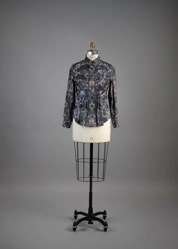 Issey Miyake's kaleidoscope print oxford shirt, circa 2002 (Photo by Shane Quereshi)