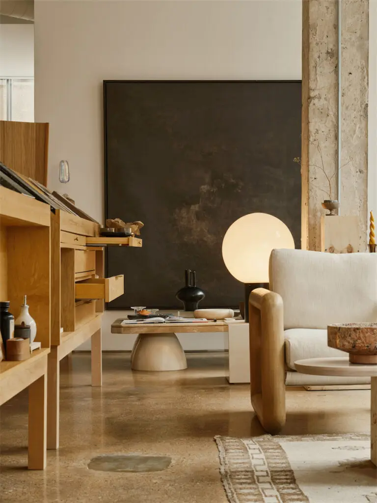 Shop Swoon includes furniture, rugs and textiles, tabletop, accessories, art, books, wellness products, and found objects — all with a focus on independent and small makers, along with their own designs and artwork. (Photo by PS Swoon)