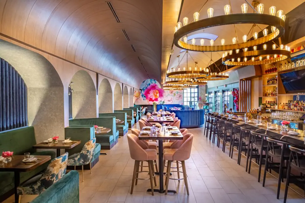 This stately persona has inspired the contemporary food at the new Uptown Park restaurant that bears the title Duchess. Created by Sushi Rebel owners Peggy and Daniel Chang and Roveen Abante (also a partner in the food hall The Conservatory Galleria). (Photo by Jenn Duncan)