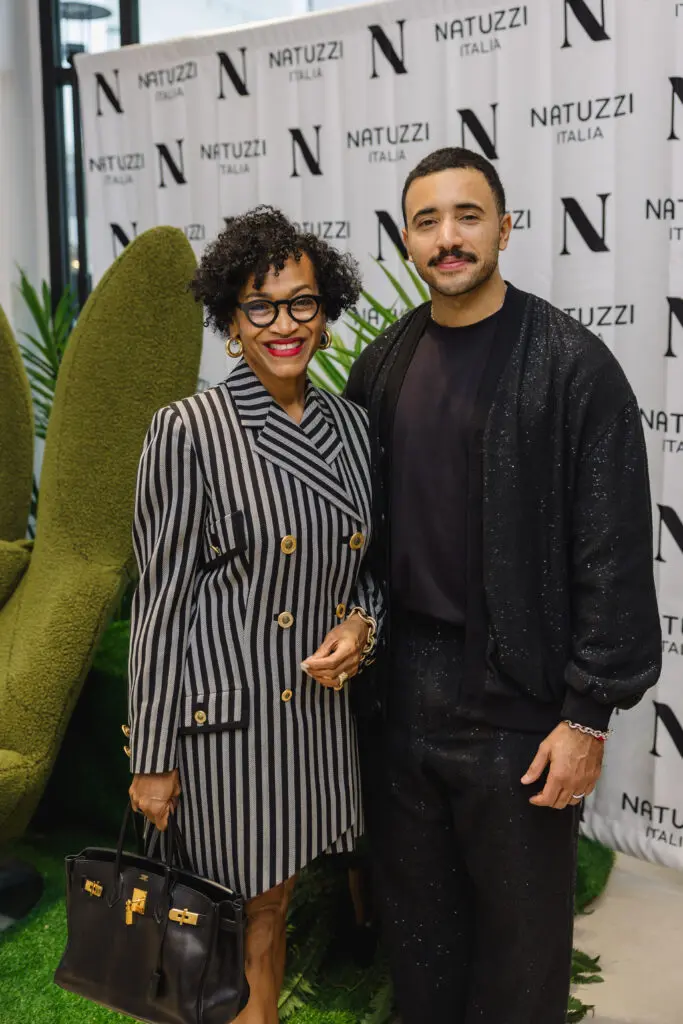 Anita Smith, PJ Natuzzi at Natuzzi Italia Houston Grand Opening (Photo by Johnny Than)