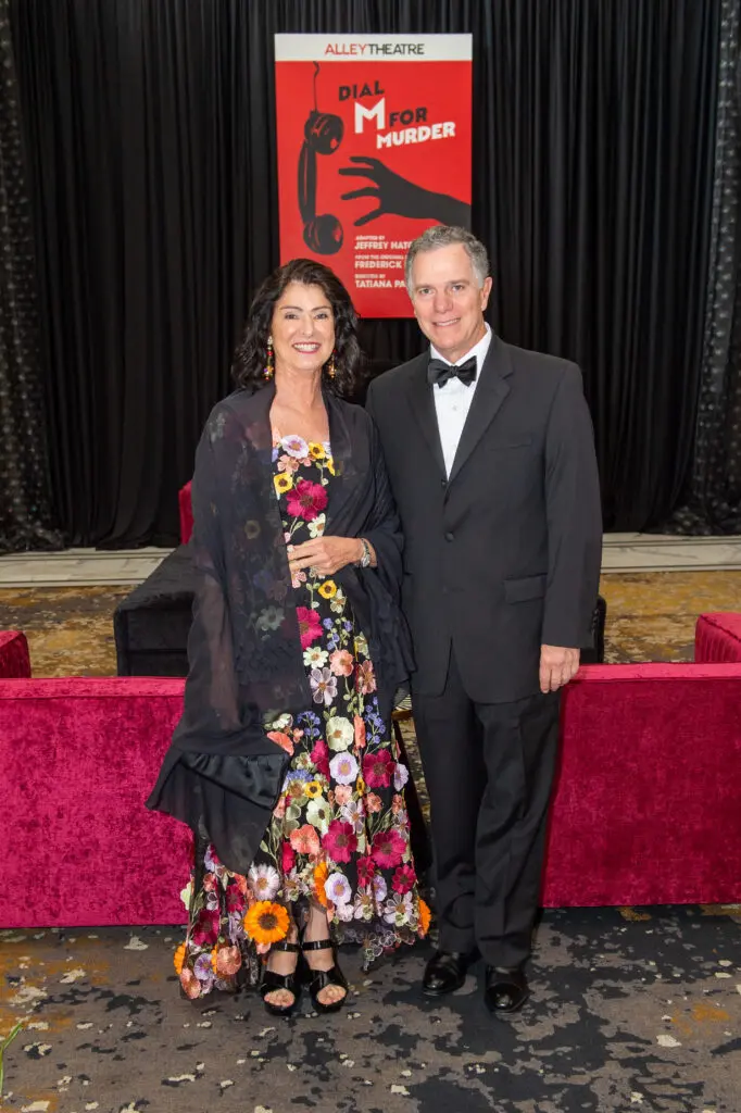 Rita & German Cura at tye Alley Theatre gala. (Photo by Jacob Power)