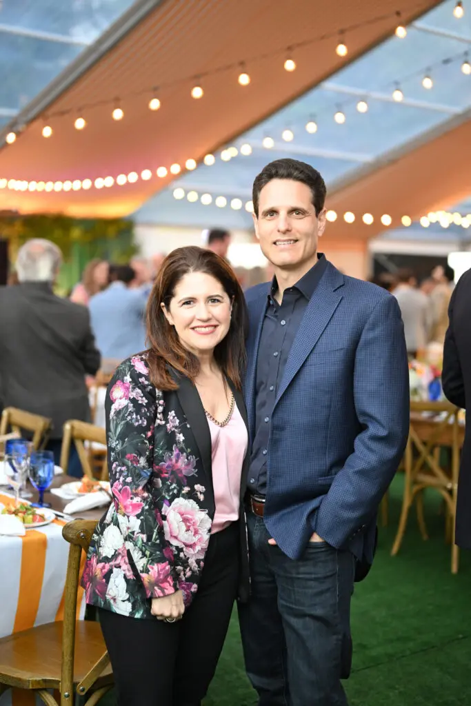 Lisa Helfman & Lee Haverman at the Trees for Houston Root Ball. (Photo by Daniel Ortiz)