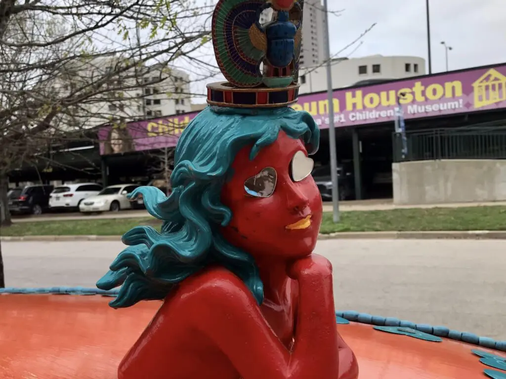 Mary the Mermaid continues to be part of Gish's cars. (Photo by Paul McRae)