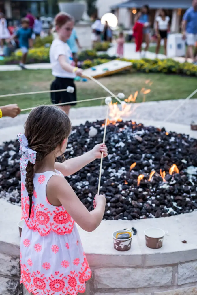 The resort boasts Americana traditions all summer-long.