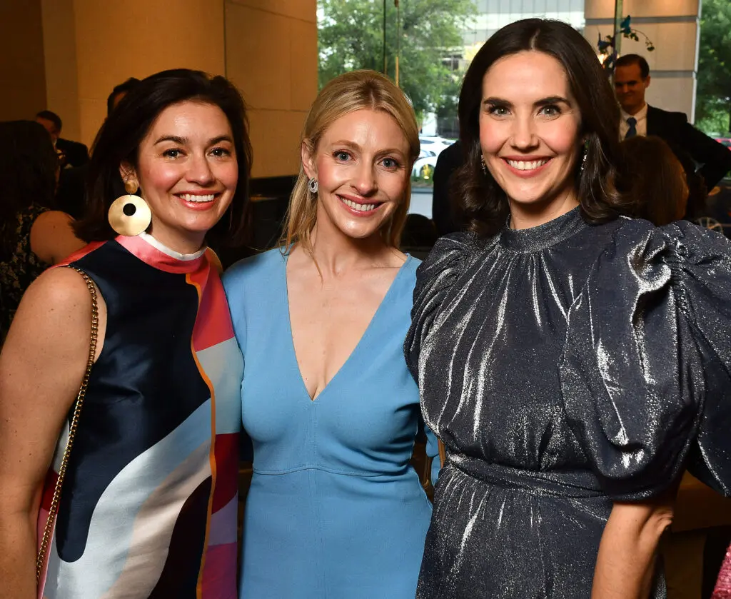 Megan Williams, Whitney Gordon, Catherine O'Connell at the Communities in Schools dinner