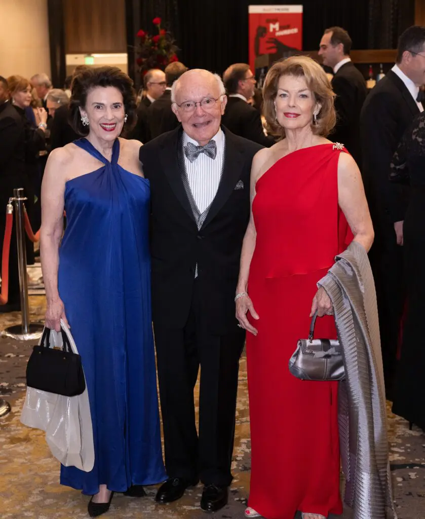 Lois & George Stark, Kathryn Ketelsen at the Alley Theatre gala (Photo by Wilson Parish)