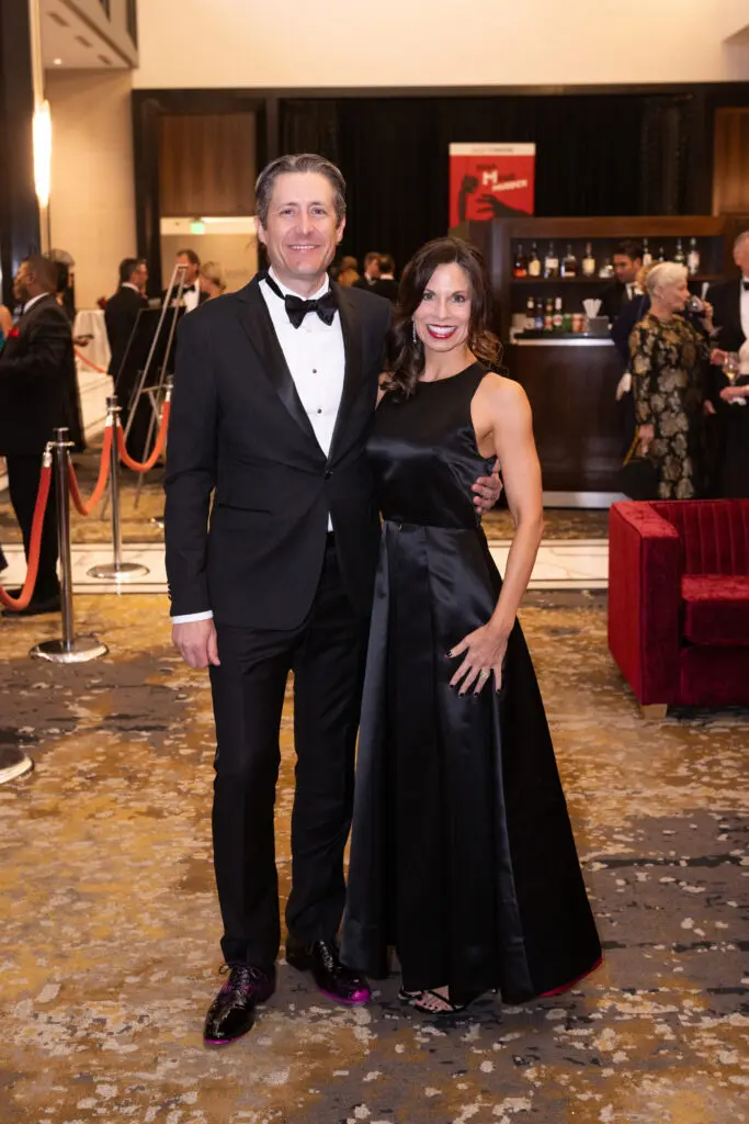 Rob & Nicole Thornton at the Alley Theatre gala (Photo by Wilson Parish)