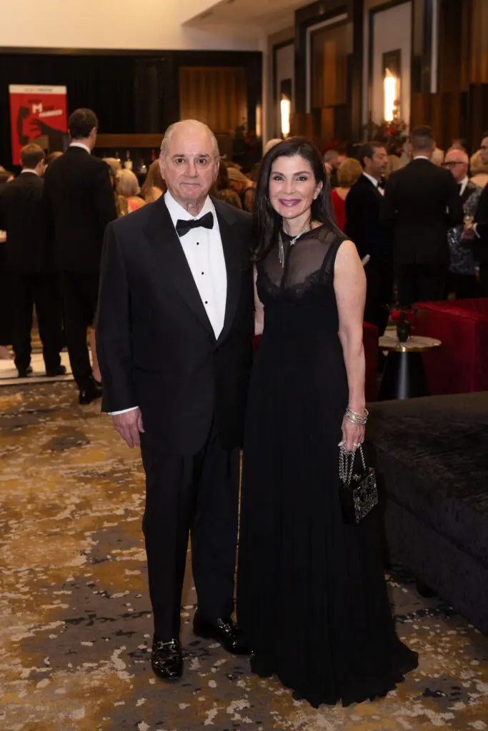 Tony & Cynthia Petrello at the Alley Theatre ball. (Photo by Wilson Parish)