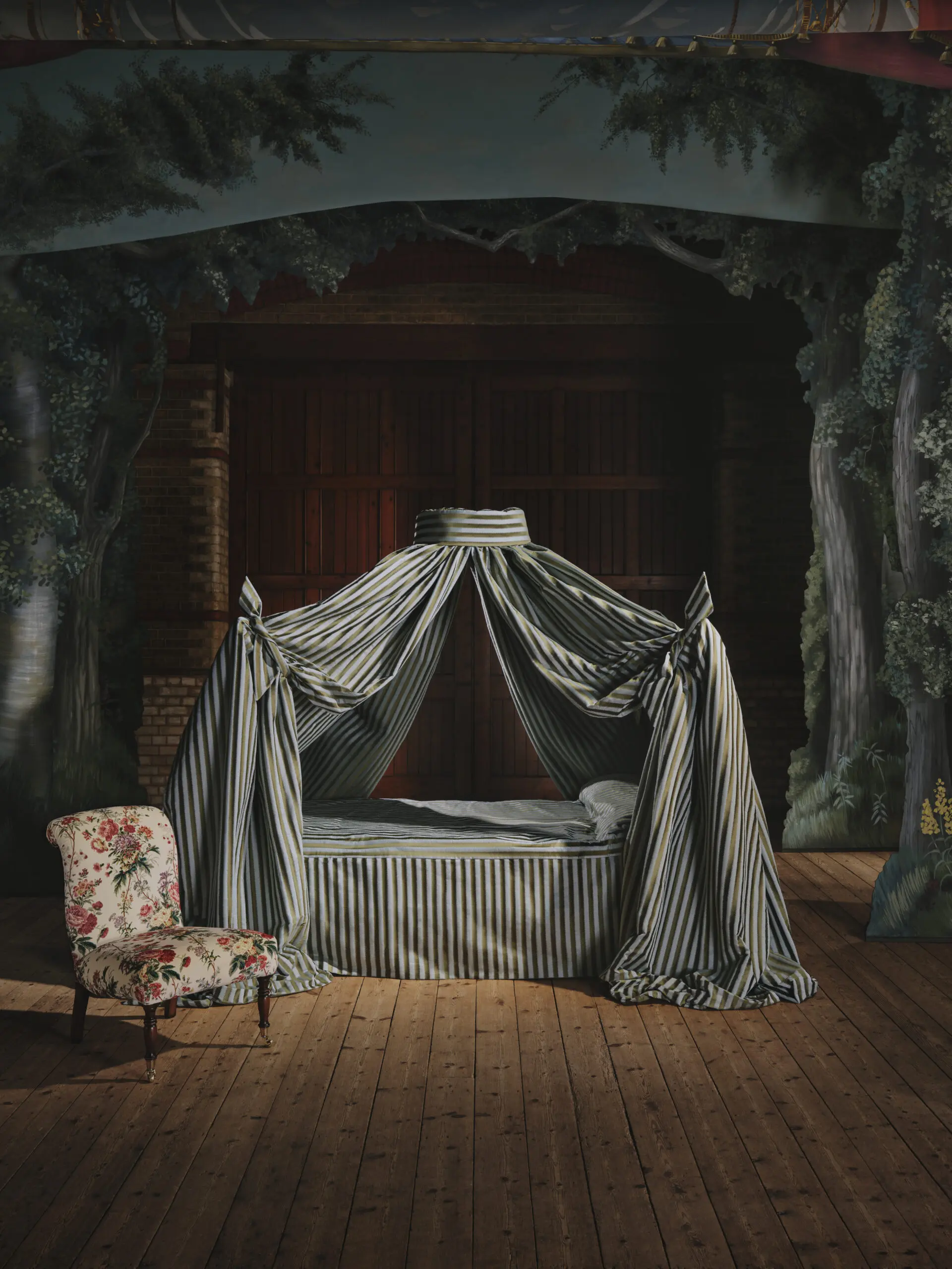 Giles Deacon X Sanderson fabrics and wallcoverings.