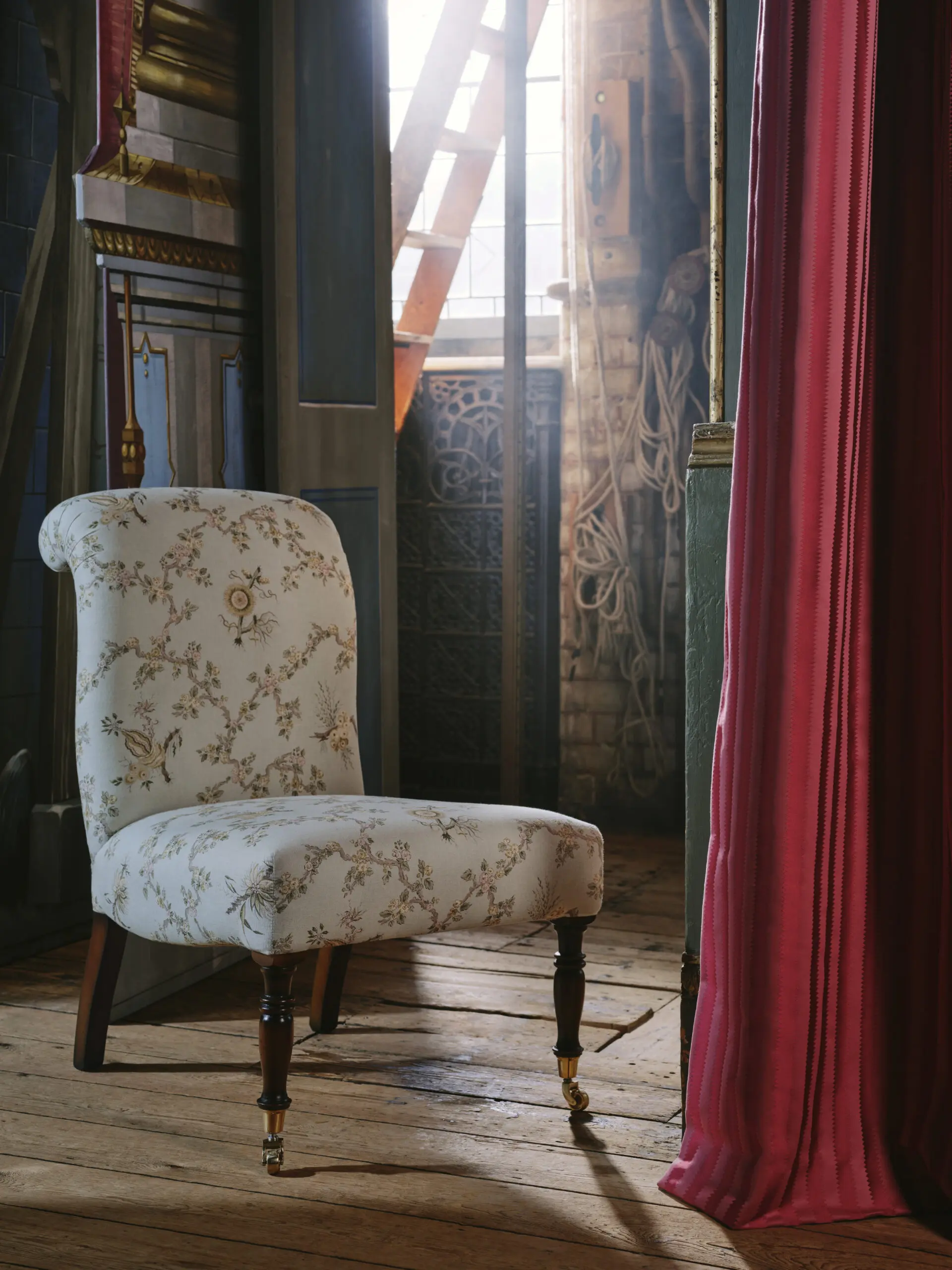 Giles Deacon X Sanderson fabrics and wallcoverings.