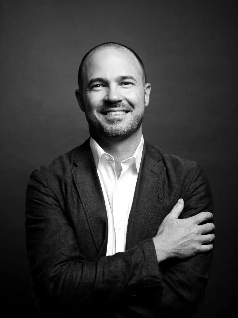 Drew Davis, Partner, Kligerman Architecture, at Visual Comfort & Co.