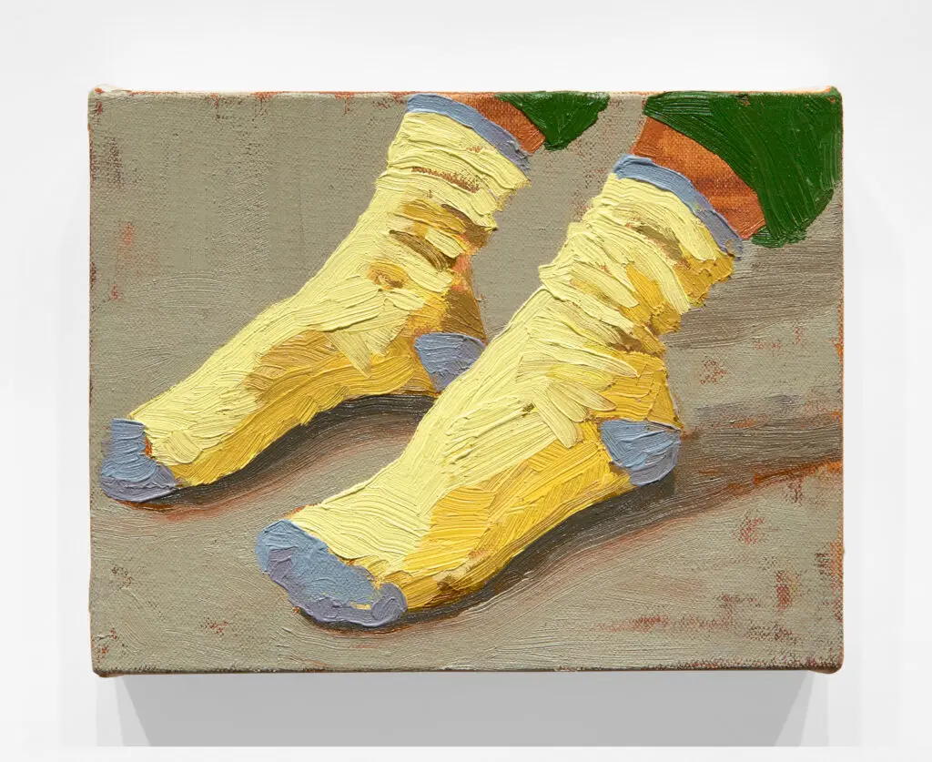 Charis Ammon's "Lemon Drops," 2023, at Inman Gallery 