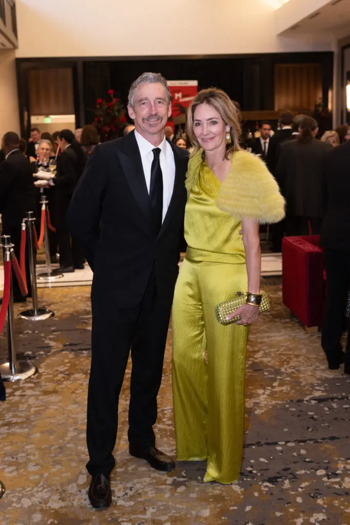 Ford Hubbard, Renee Lewis at the Alley Theatre ball. (Photo by Wilson Parish)