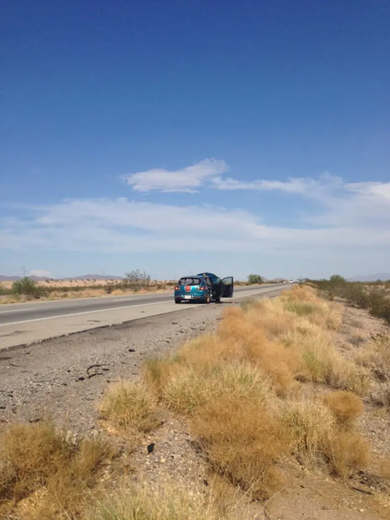 Hubba Hubba stranded in Phoenix (Photo by Sarah Gish)
