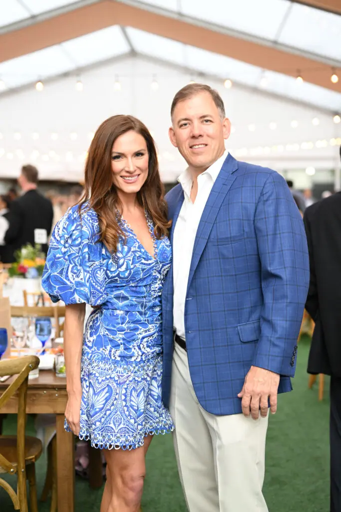 Helen Winchell, Marc Laborde at the Trees for Houston Root Ball. (Photo by Daniel Ortiz)