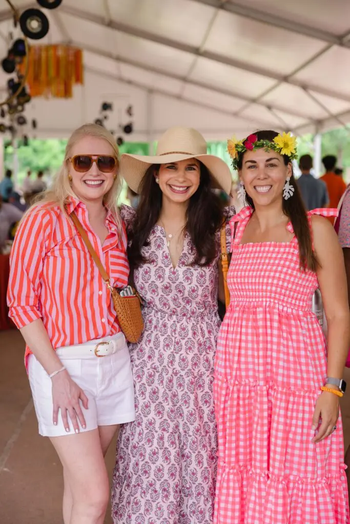 Alicia Kuhn, Roula Smith, Julia TenHoeve at the Ambassadors for Texas Children’s Hospital Family Fun Day (Photo by Johnny Than)
